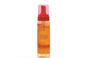 CREME of NATURE ARGAN OIL STYLE & SHINE FOAMING MOUSSE